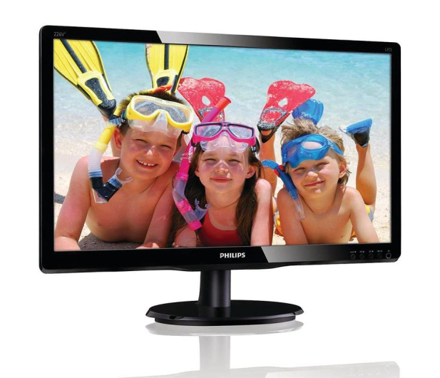 Philips 226V4LSB/00 (DVI) czarny - 116651 - zdjęcie